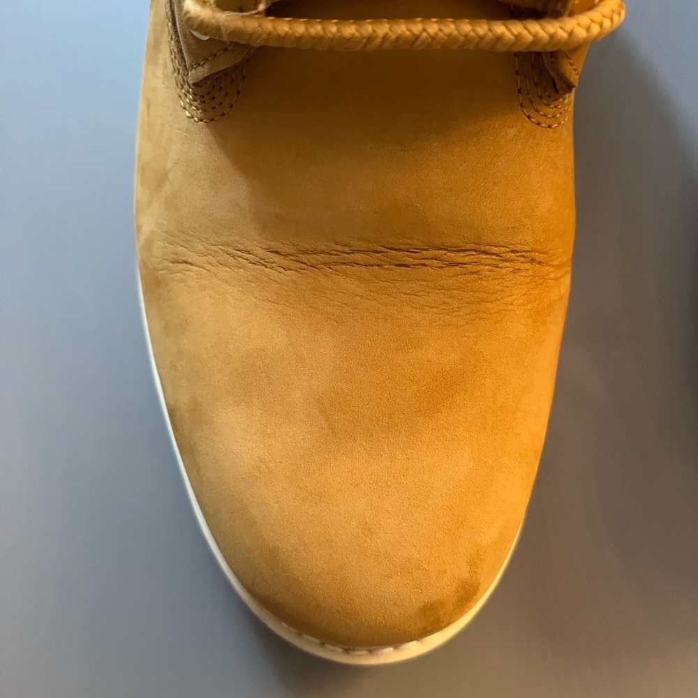 Timberland 6” Brown Men’s Boots with Shearling Collar, size 8 - Picture 7 of 11